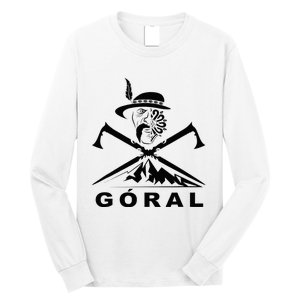 Polish Folk Art Goral Polish Highlander Polski Goral Long Sleeve Shirt