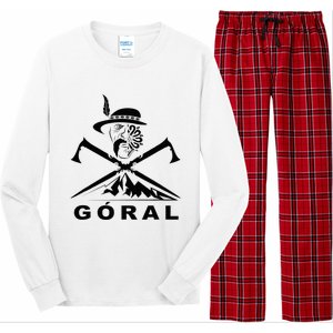 Polish Folk Art Goral Polish Highlander Polski Goral Long Sleeve Pajama Set