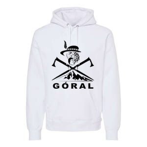 Polish Folk Art Goral Polish Highlander Polski Goral Premium Hoodie