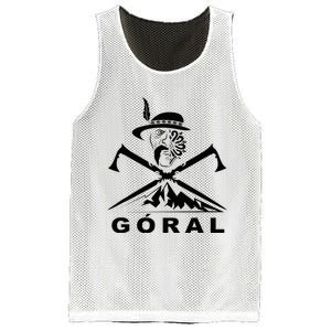 Polish Folk Art Goral Polish Highlander Polski Goral Mesh Reversible Basketball Jersey Tank