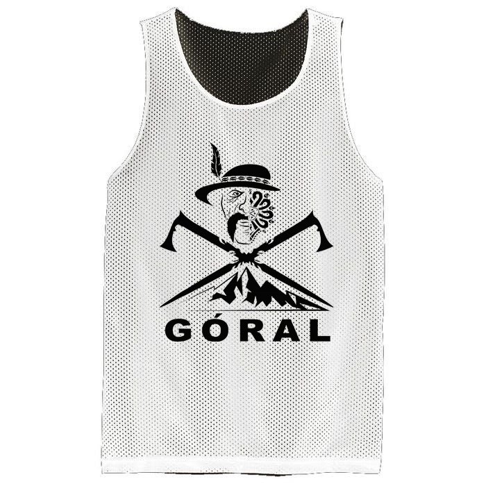 Polish Folk Art Goral Polish Highlander Polski Goral Mesh Reversible Basketball Jersey Tank