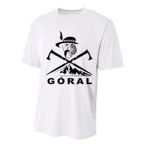 Polish Folk Art Goral Polish Highlander Polski Goral Performance Sprint T-Shirt