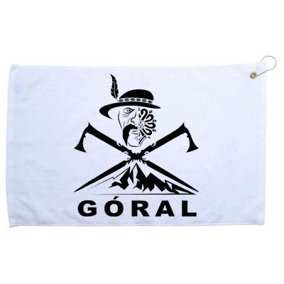 Polish Folk Art Goral Polish Highlander Polski Goral Grommeted Golf Towel