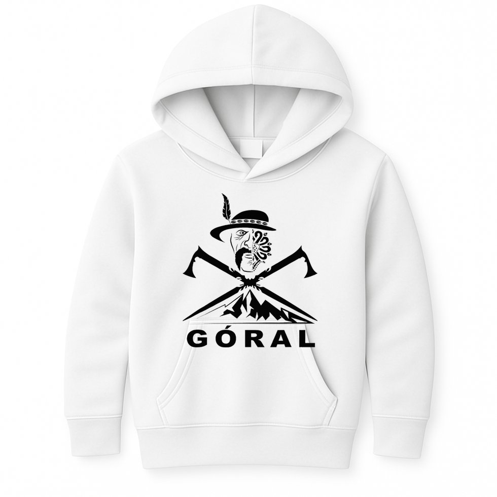 Polish Folk Art Goral Polish Highlander Polski Goral Kids Hoodie