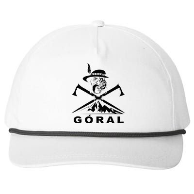 Polish Folk Art Goral Polish Highlander Polski Goral Snapback Five-Panel Rope Hat