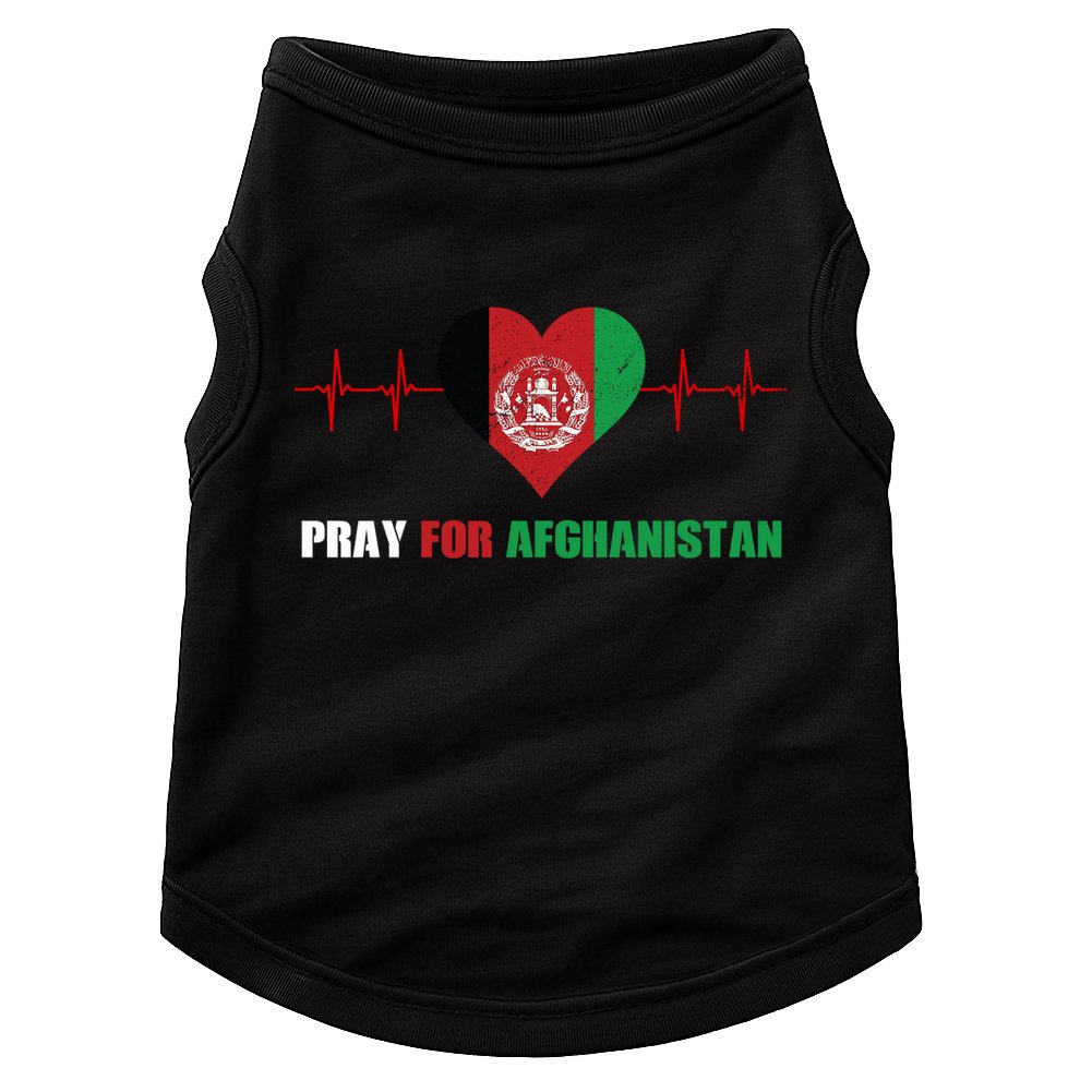Pray For Afghanistan Doggie Tank