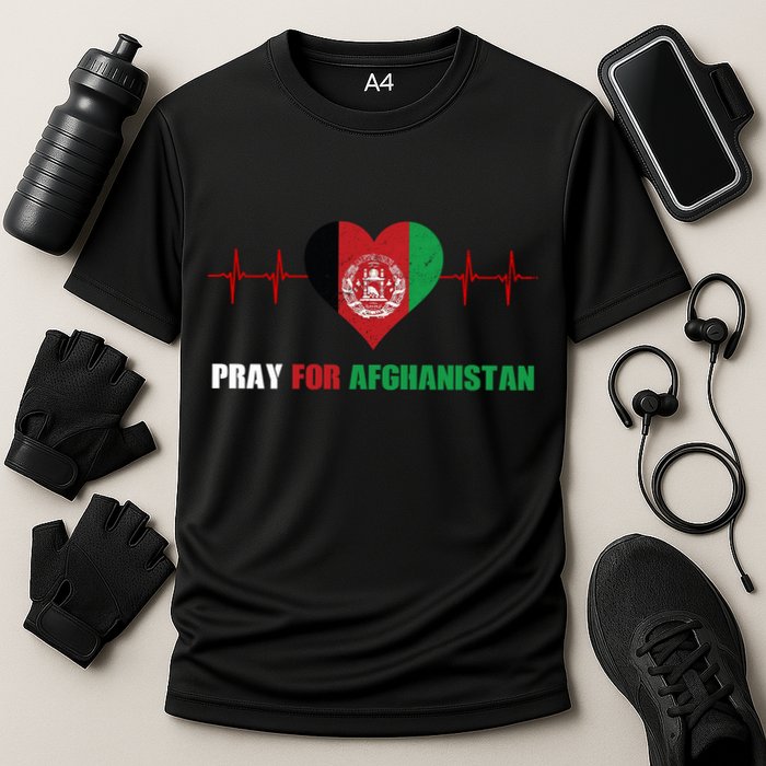 Pray For Afghanistan Cooling Performance Crew T-Shirt
