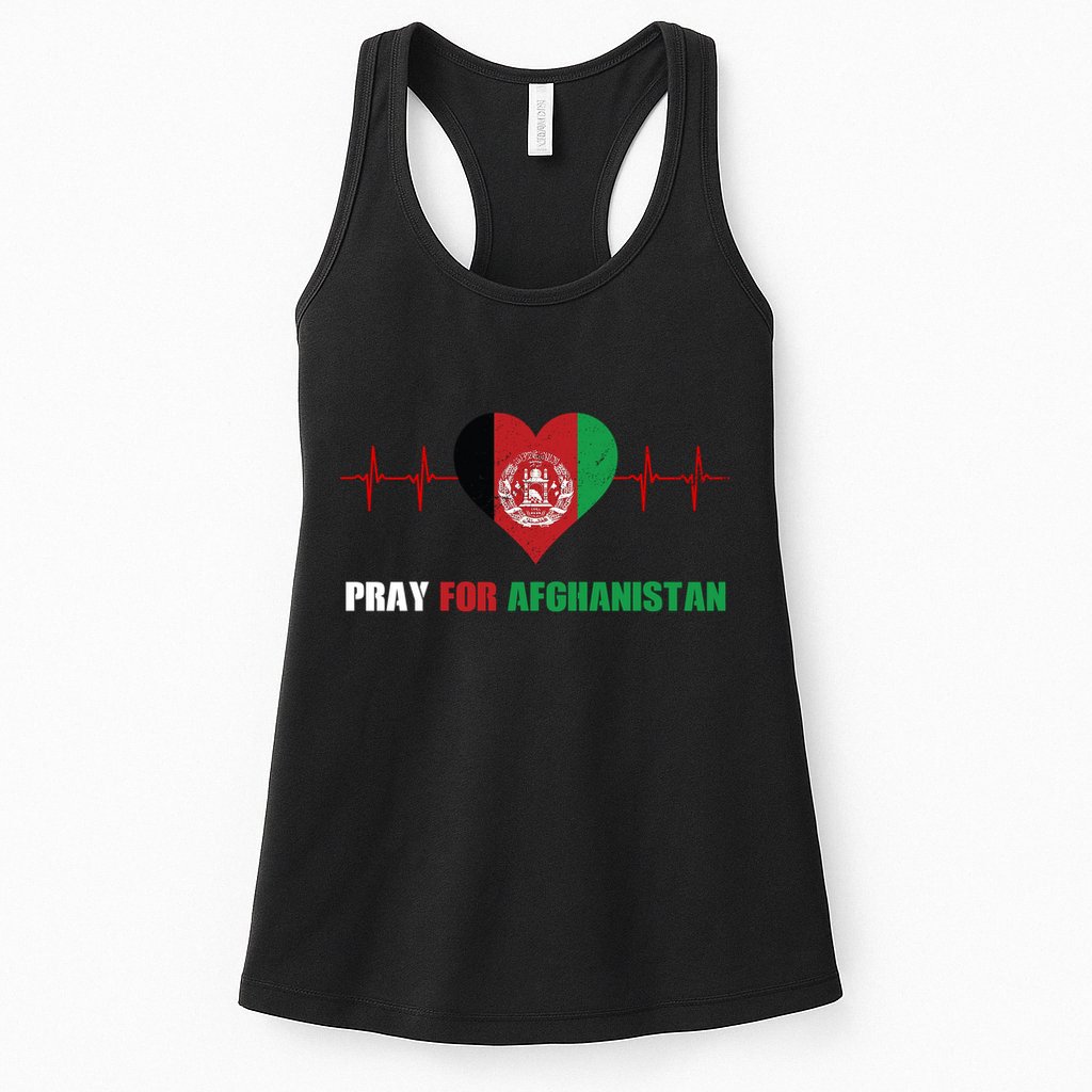 Pray For Afghanistan Womens Tank Top