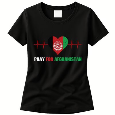 Pray For Afghanistan Womens T-Shirt