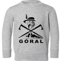 Polish Folk Art Goral Polish Highlander Polski Goral Toddler Sweatshirt