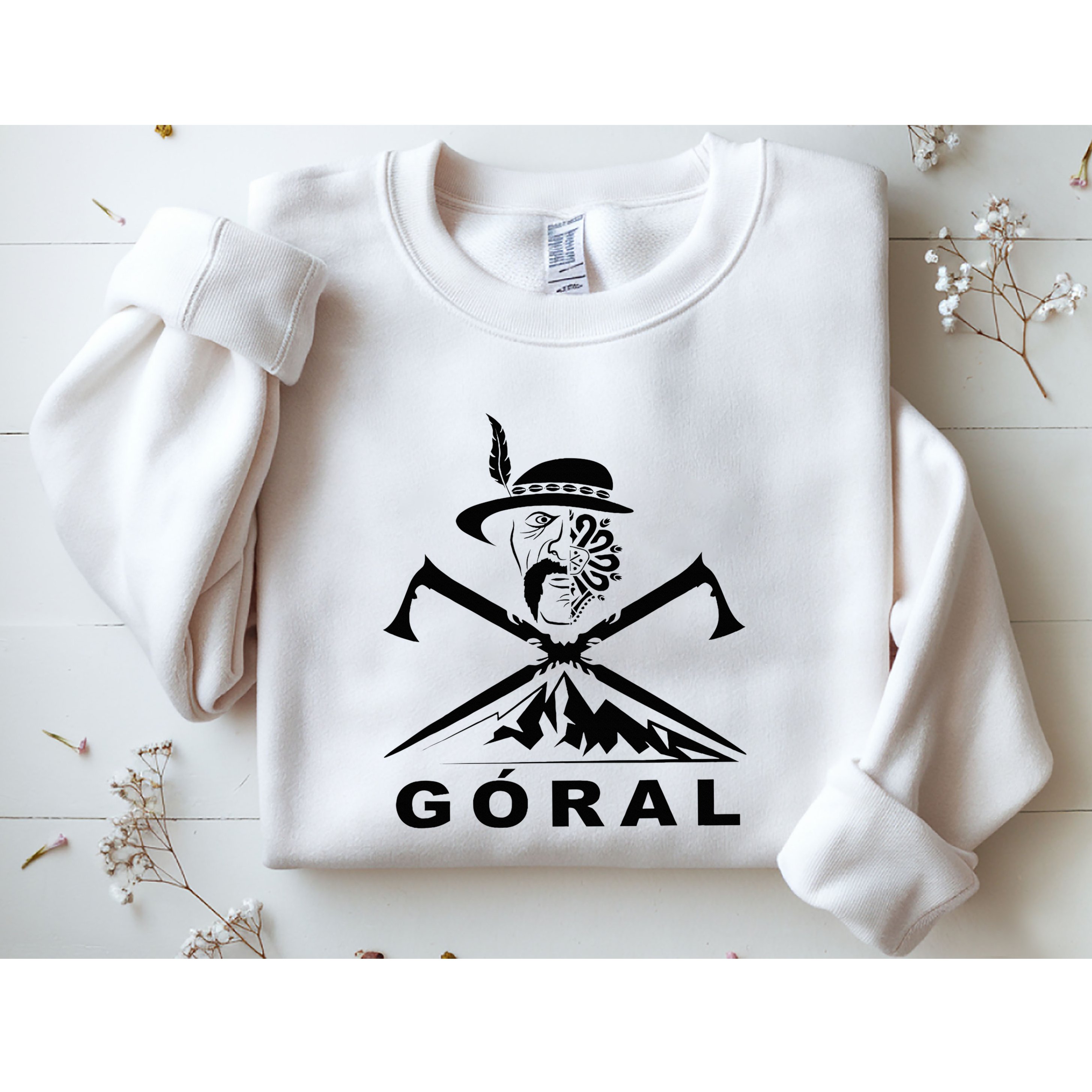 Polish Folk Art Goral Polish Highlander Polski Goral Sweatshirt