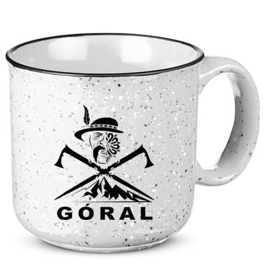 Polish Folk Art Goral Polish Highlander Polski Goral 15oz Campfire Ceramic Mug