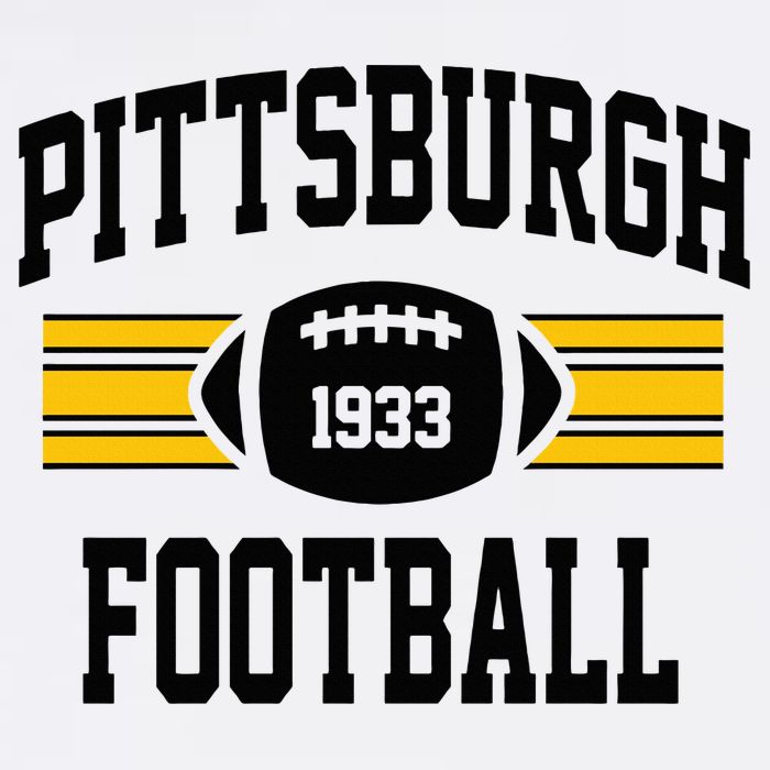 Pittsburgh Football Athletic Vintage Sports Team Fan Baby Bodysuit