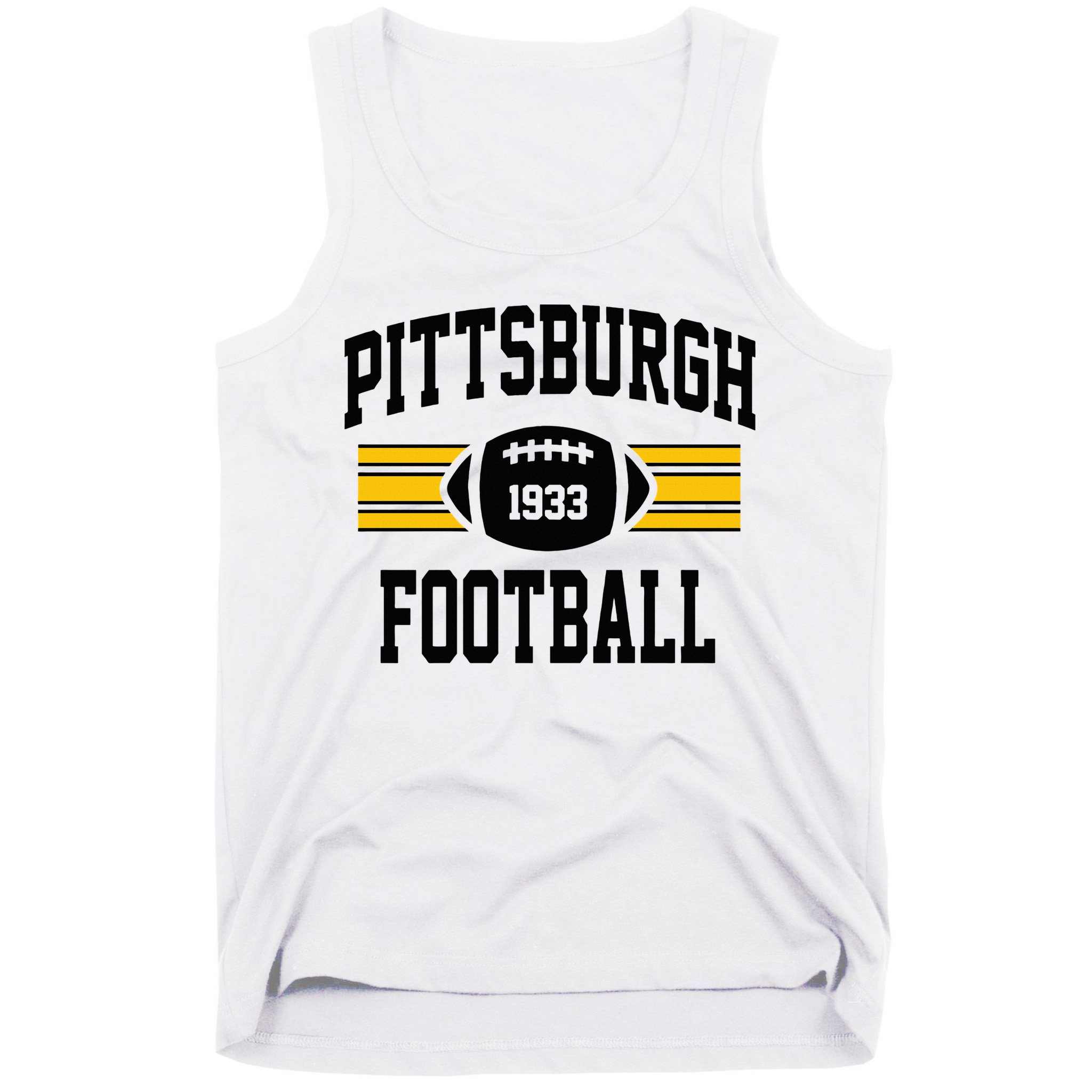 Pittsburgh Football Athletic Vintage Sports Team Fan Tank Top