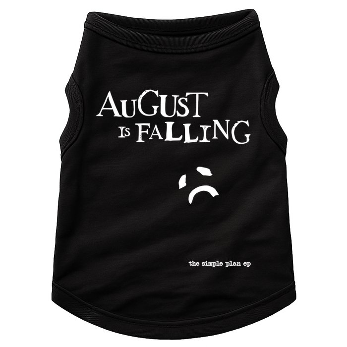 Pat Finnerty August Is Falling The Simple Plan Ep Doggie Tank