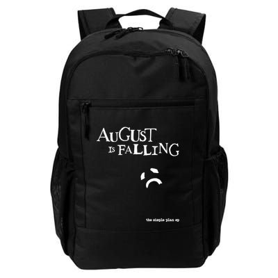Pat Finnerty August Is Falling The Simple Plan Ep Backpack