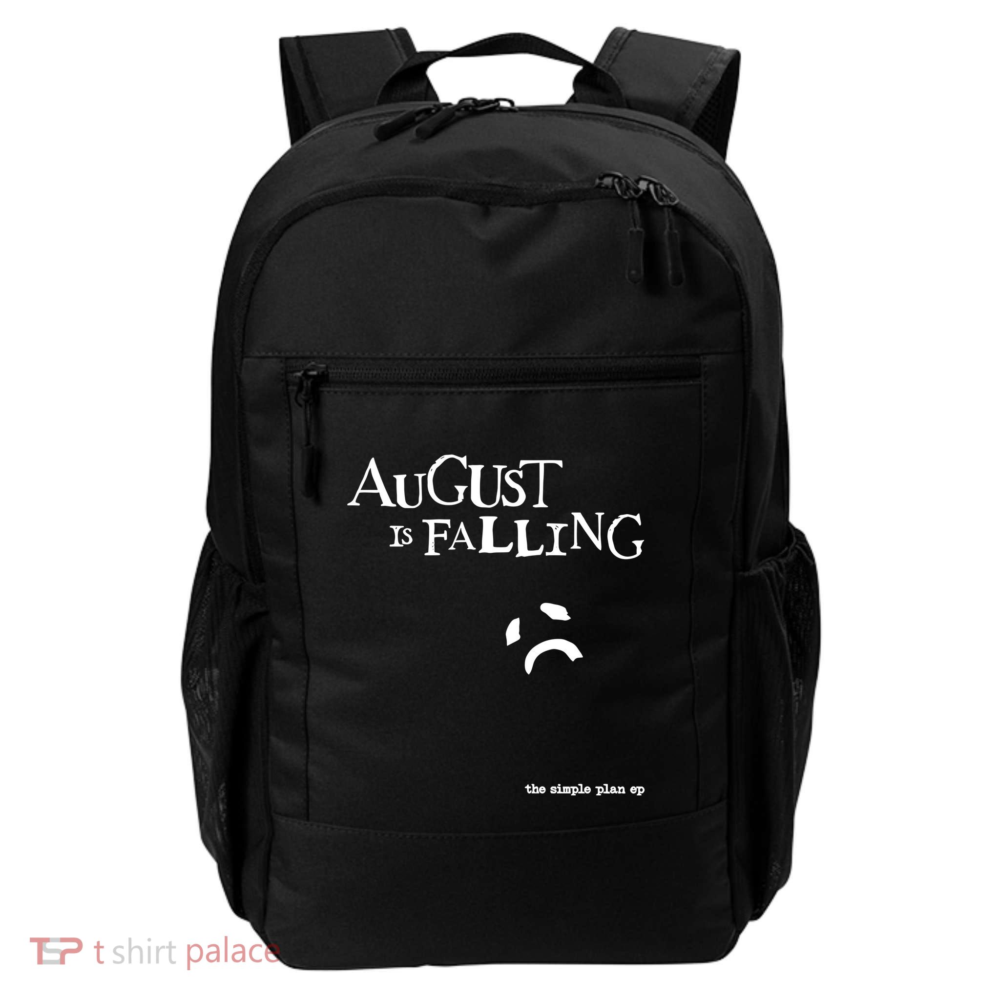 Pat Finnerty August Is Falling The Simple Plan Ep Backpack