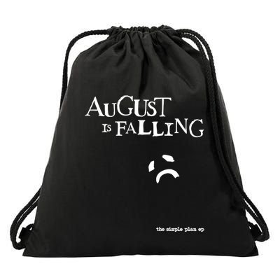 Pat Finnerty August Is Falling The Simple Plan Ep Drawstring Bag