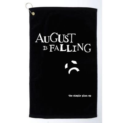 Pat Finnerty August Is Falling The Simple Plan Ep Golf Towel