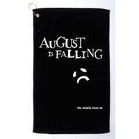 Pat Finnerty August Is Falling The Simple Plan Ep Golf Towel