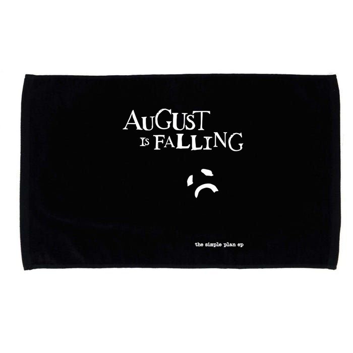 Pat Finnerty August Is Falling The Simple Plan Ep Microfiber Hand Towel