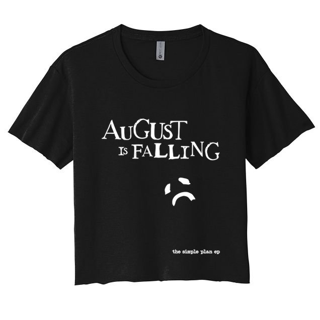 Pat Finnerty August Is Falling The Simple Plan Ep Crop Top