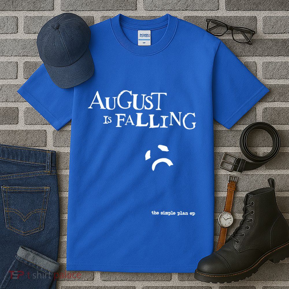 Pat Finnerty August Is Falling The Simple Plan Ep Tall T-Shirt