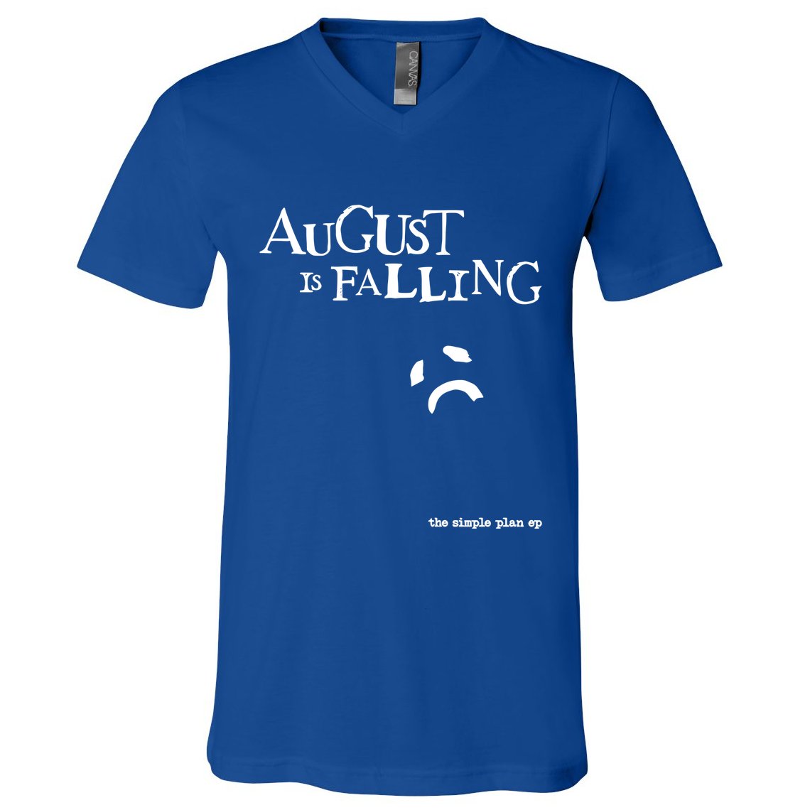 Pat Finnerty August Is Falling The Simple Plan Ep V-Neck T-Shirt