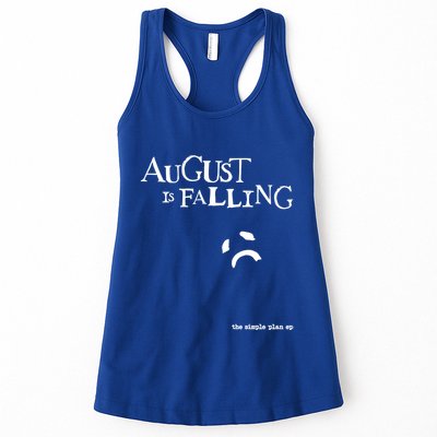 Pat Finnerty August Is Falling The Simple Plan Ep Womens Tank Top