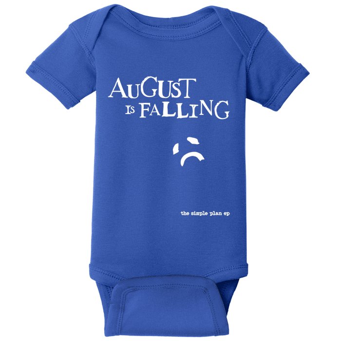 Pat Finnerty August Is Falling The Simple Plan Ep Baby Bodysuit