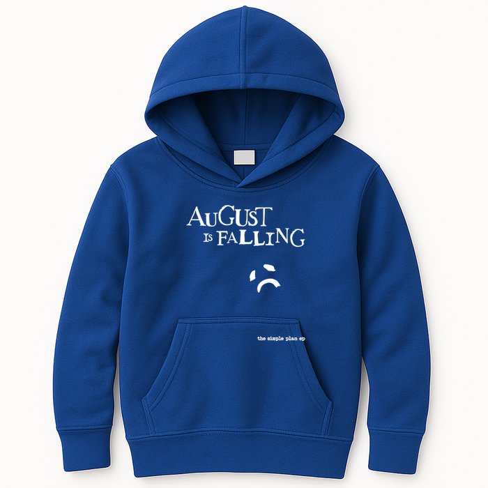 Pat Finnerty August Is Falling The Simple Plan Ep Kids Hoodie