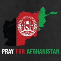 Pray For Afghanistan Flag Map Adult Drive Performance Visor