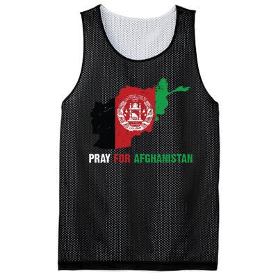 Pray For Afghanistan Flag Map Mesh Reversible Basketball Jersey Tank