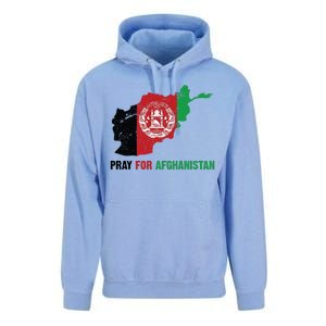 Pray For Afghanistan Flag Map Unisex Surf Hoodie