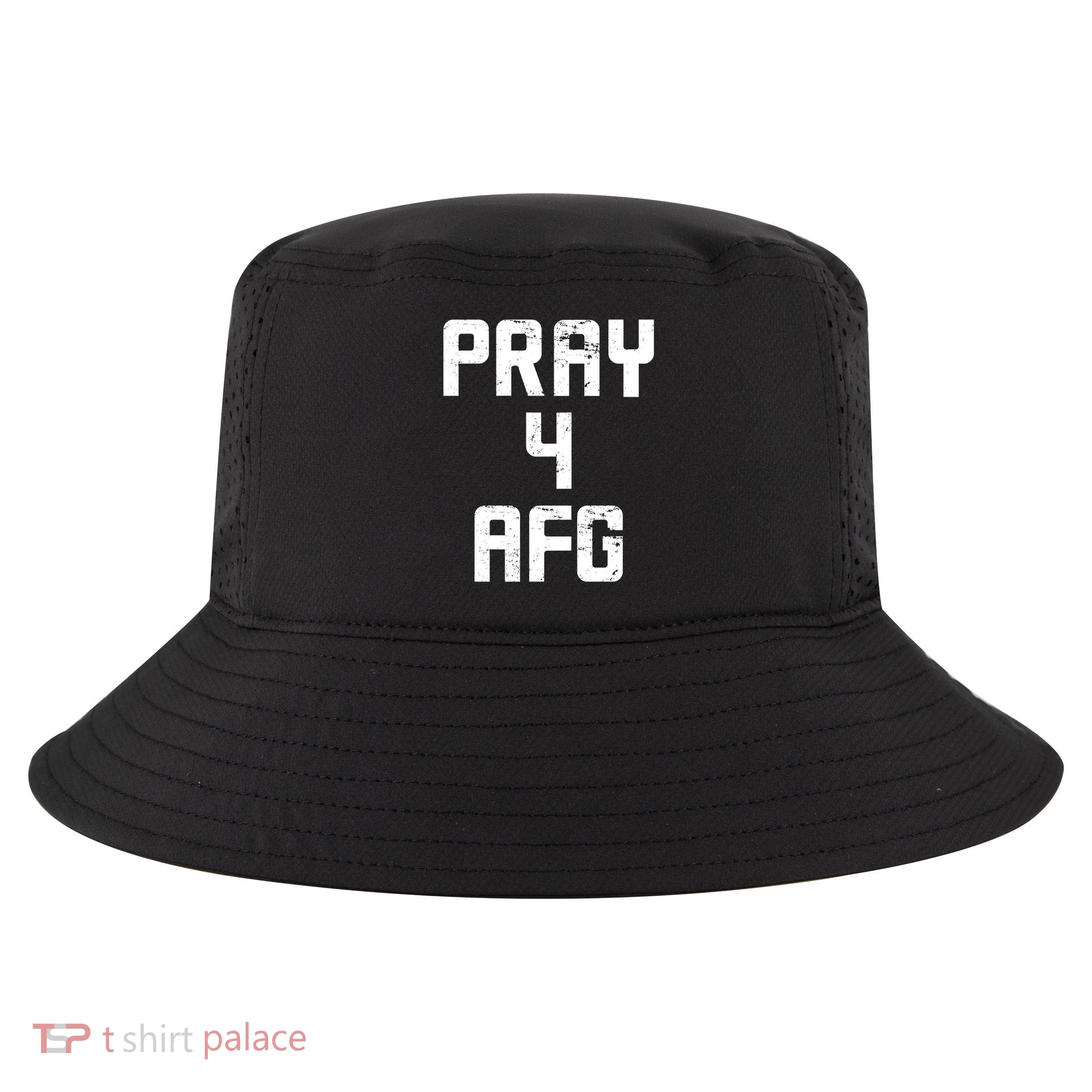 Pray For AFG Afghanistan Cool Comfort Performance Bucket Hat