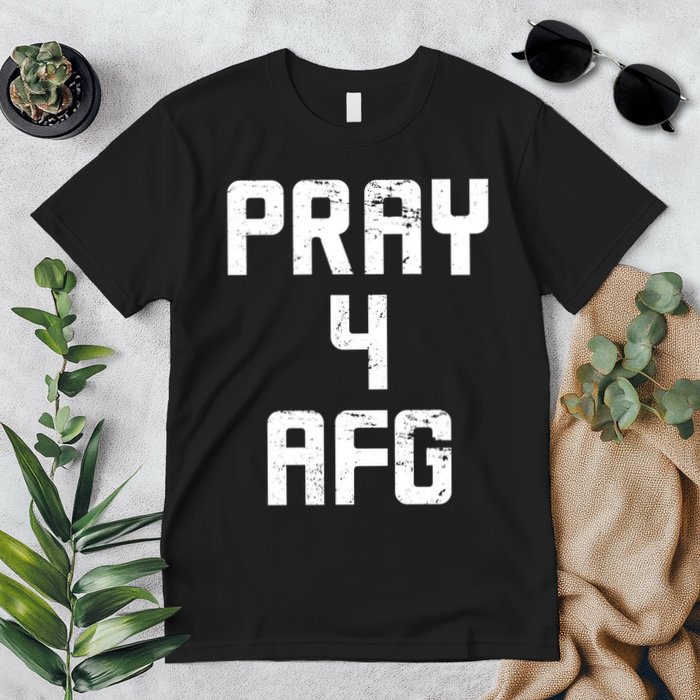Pray For AFG Afghanistan Premium T-Shirt