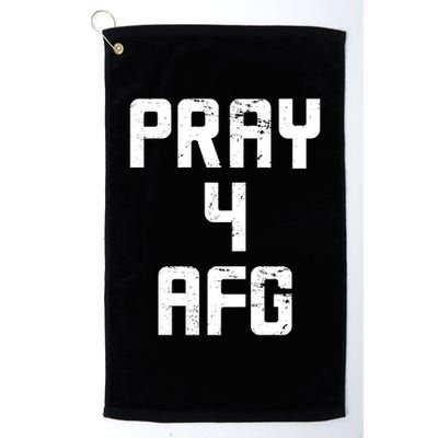 Pray For AFG Afghanistan Golf Towel