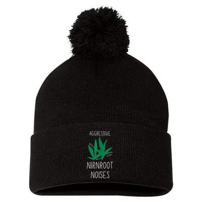 Perfect for Aggressive I Have Nirnroot  Pom Pom 12in Knit Beanie