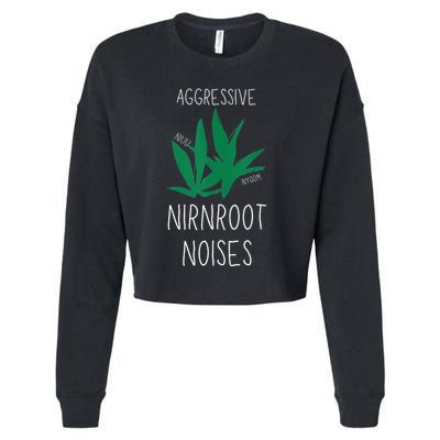 Perfect for Aggressive I Have Nirnroot  Cropped Pullover Crew