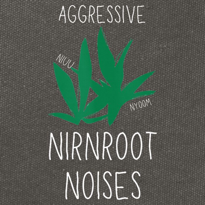 Perfect for Aggressive I Have Nirnroot  Cotton Canvas Backpack