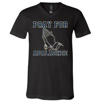 Pray For Apalachee Apalachee High School Strong V-Neck T-Shirt