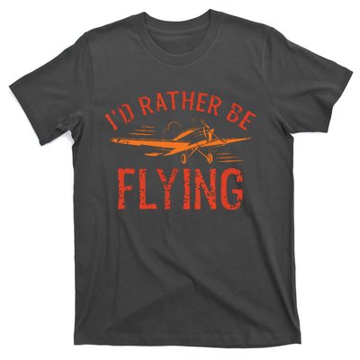 Pilot Flying Aviator Flight Airplane Lovers Aviation T-Shirt