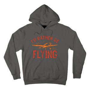 Pilot Flying Aviator Flight Airplane Lovers Aviation Tall Hoodie