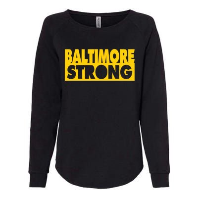 Pray For Baltimore Bridge Baltimore Strong Womens California Wash Sweatshirt