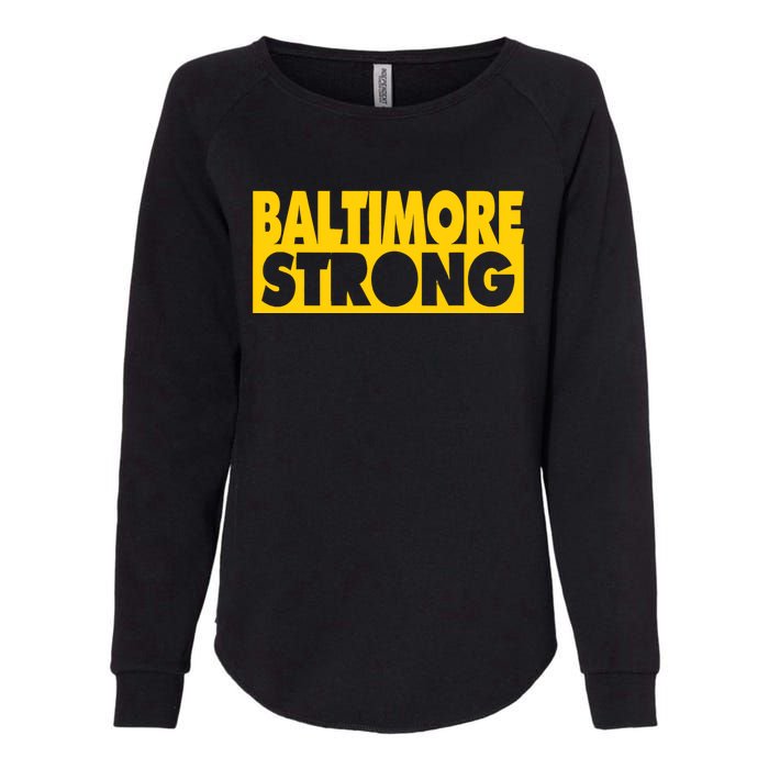 Pray For Baltimore Bridge Baltimore Strong Womens California Wash Sweatshirt