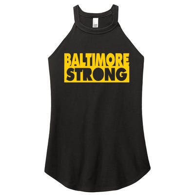 Pray For Baltimore Bridge Baltimore Strong Women's Perfect Tri Rocker Tank