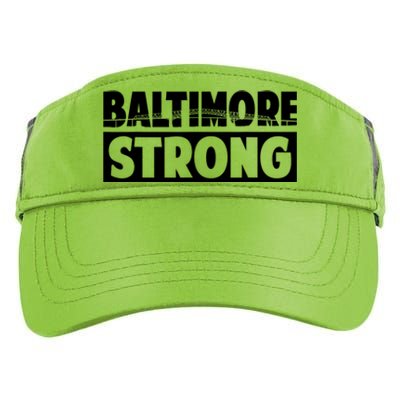 Pray For Baltimore Bridge Baltimore Strong Adult Drive Performance Visor