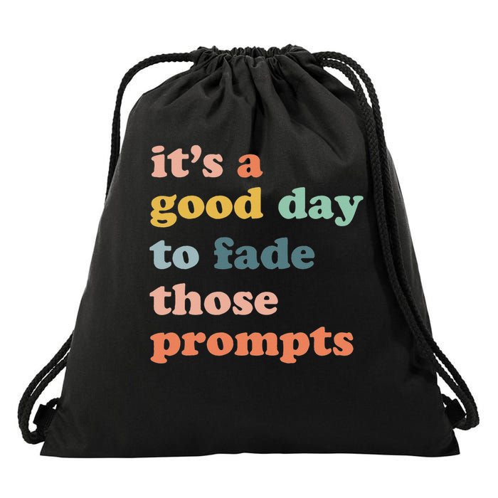 Prompt Fading Behavior Analyst Rbt Aba Therapist Therapy Drawstring Bag