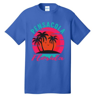 Pensacola Florida Beach Vacation Sunset Gift Tall T-Shirt