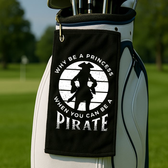 Pirate Freebooter Buccaneer Caribbean Adventure Golf Towel